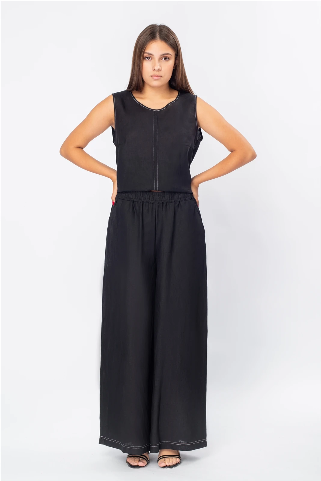 Брюки женские 3042.KR оптом от производителя Ledinika