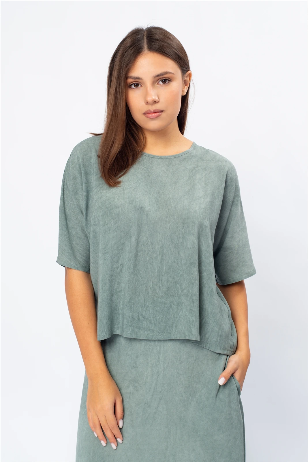 Блузка женская 6026.VH оптом от производителя Ledinika