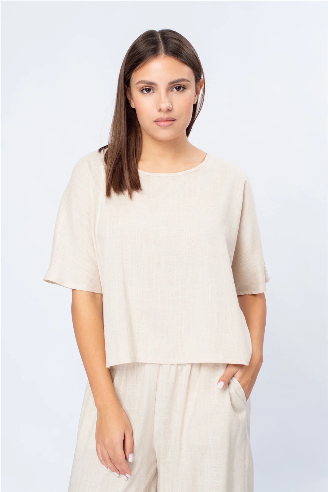 Блузка женская 6026.LT оптом от производителя Ledinika