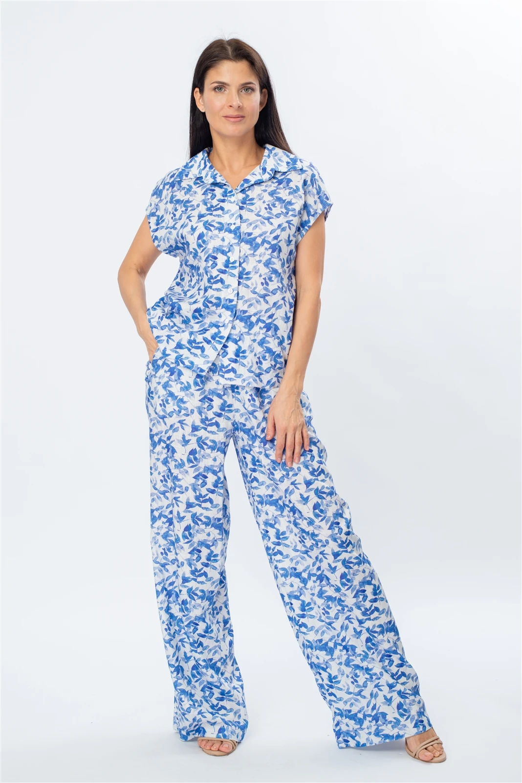 Брюки женские 1117.L оптом от производителя Ledinika