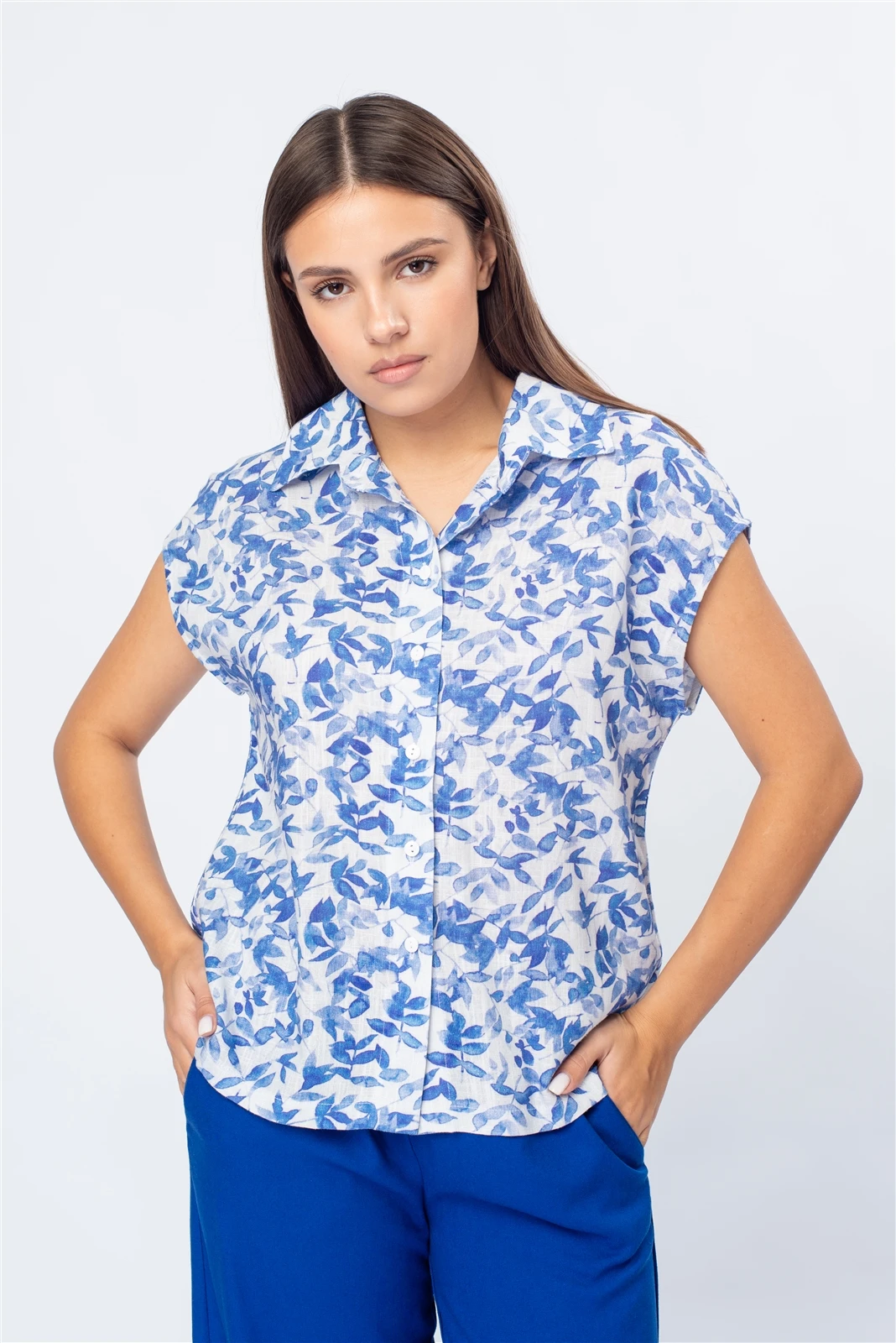 Блузка женская 2033.L оптом от производителя Ledinika