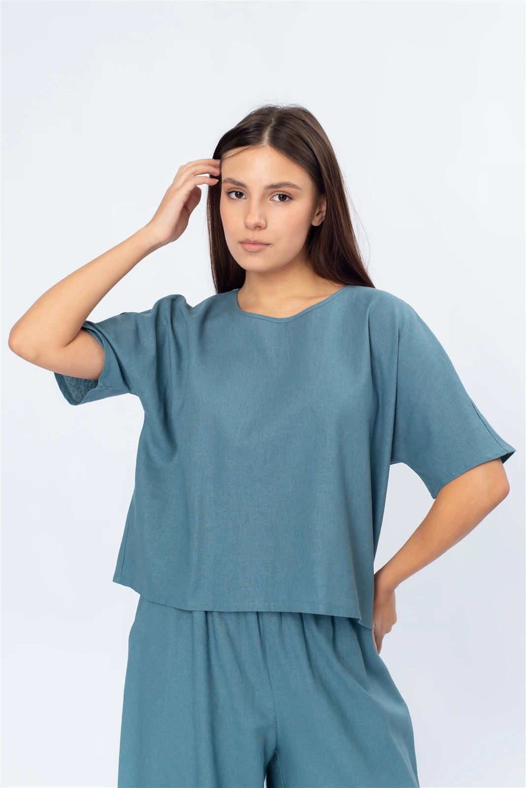 Блузка женская 6026.L оптом от производителя Ledinika