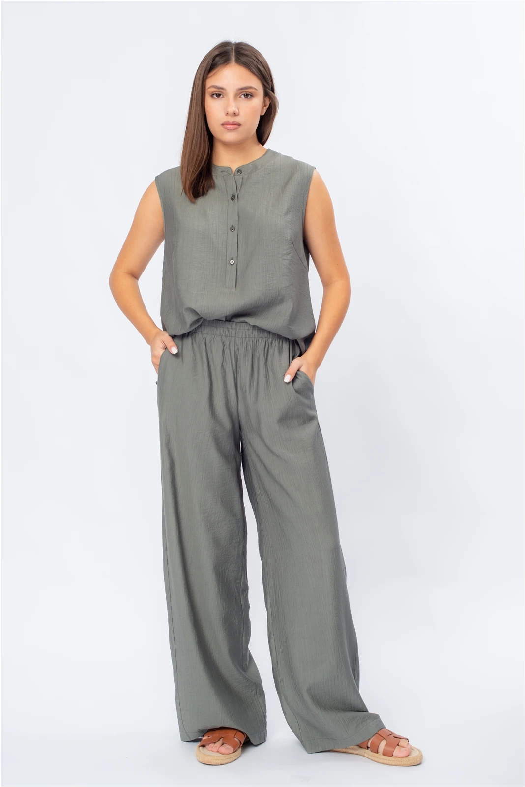 Брюки женские 1117.SK оптом от производителя Ledinika