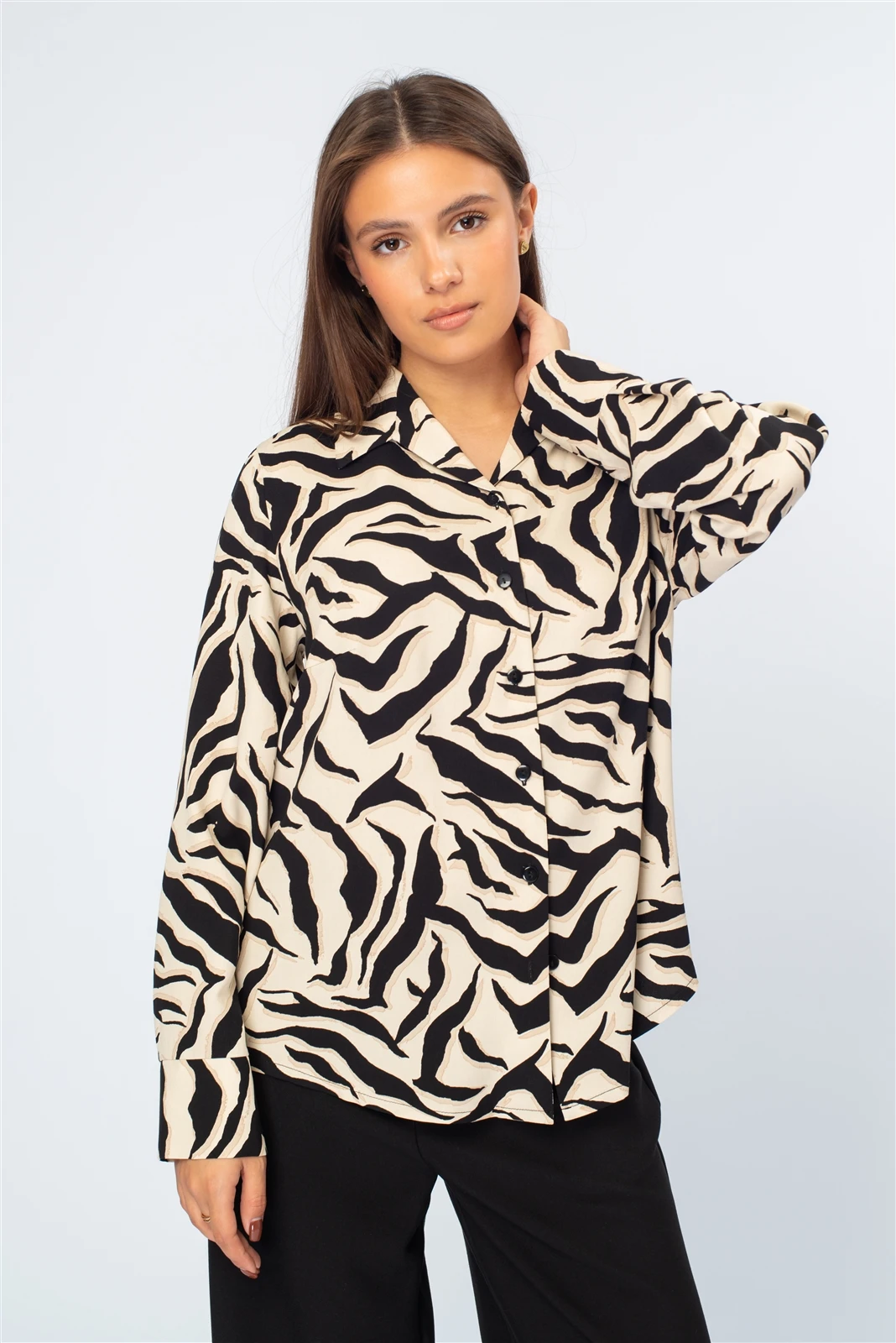 Блузка женская 3089.S оптом от производителя Ledinika