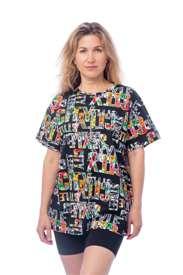 Футболка женская 207.1.K оптом от производителя Ledinika