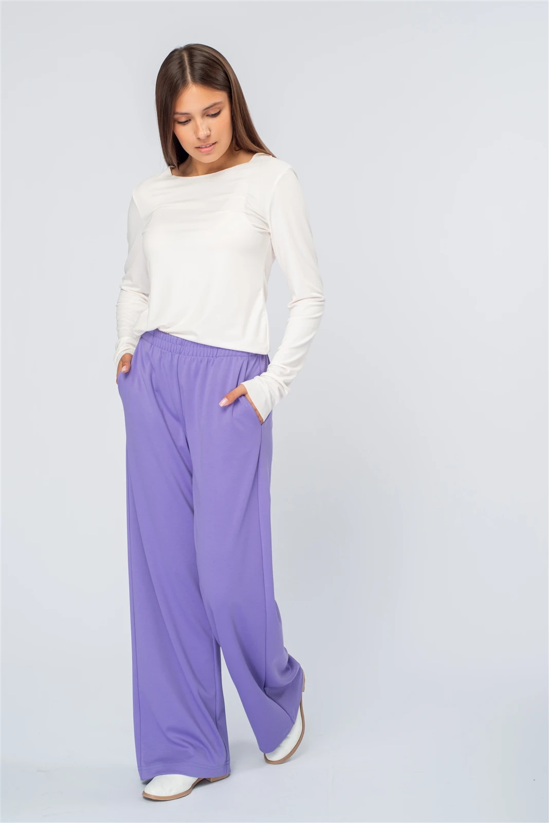 Брюки женские 1117.AK оптом от производителя Ledinika