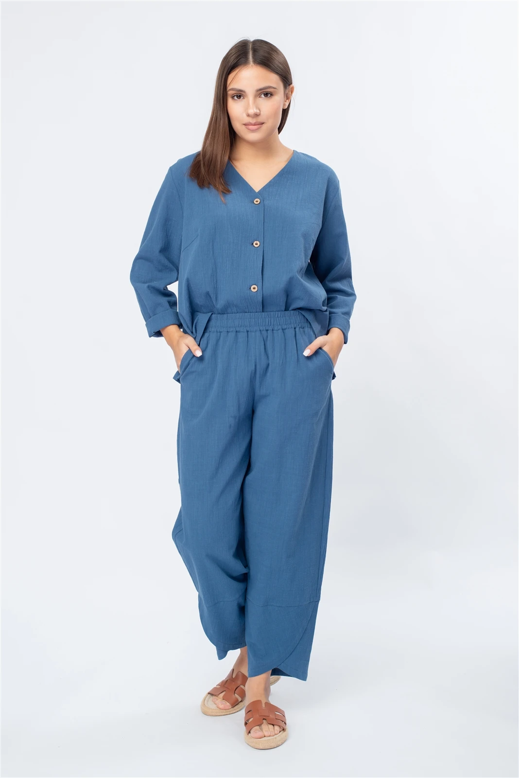 Брюки женские 6060.H оптом от производителя Ledinika