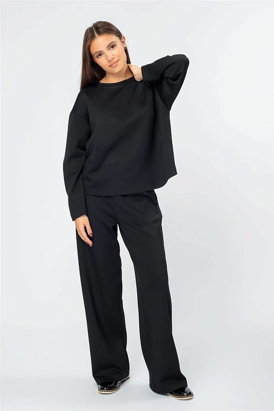 Костюм женский 5071.VD Аппликация от производителя Ledinika