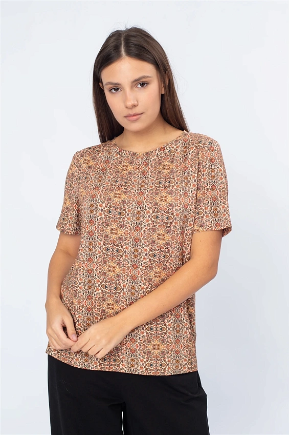 Футболка женская 1104.V оптом от производителя Ledinika