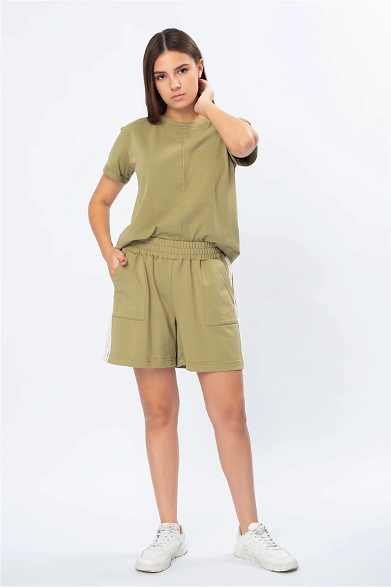 Шорты женские 6048.FPD оптом от производителя Ledinika