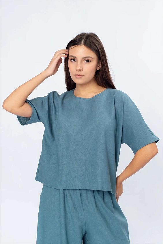 Блузка женская 6026.L оптом от производителя Ledinika